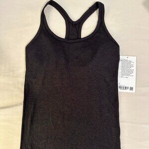 Lululemon Ebb To Street Tank, Size 6, Black NWT
